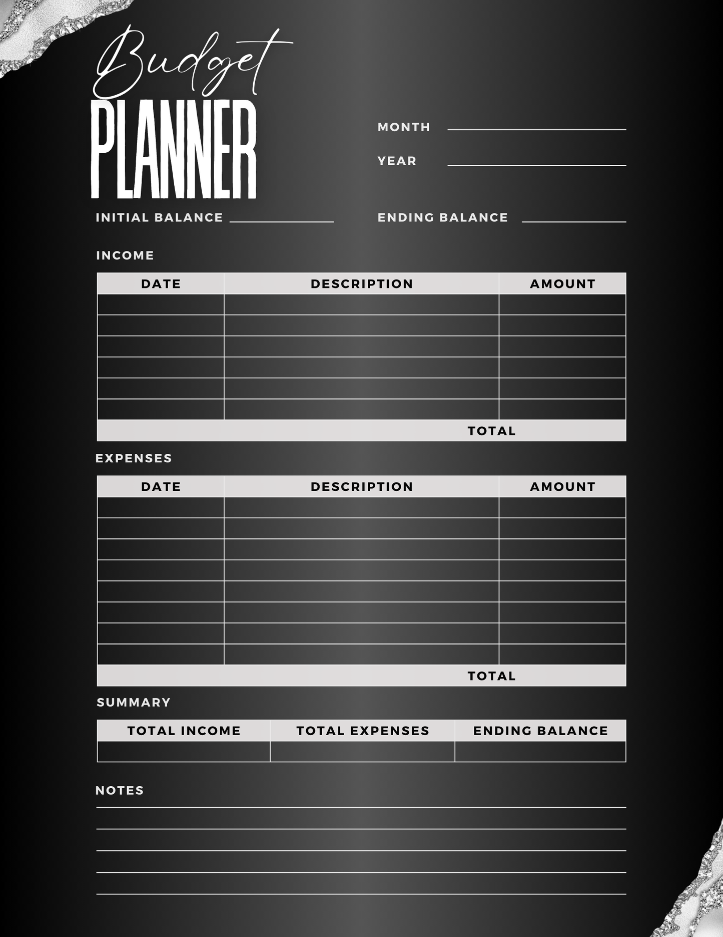 Brown Girl Level Up Planner